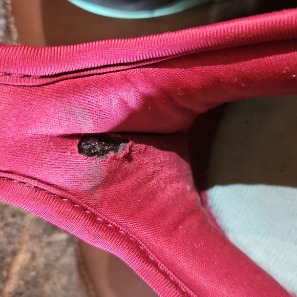 Altra Olympus 5 Tan Red Black Lace Up Hiking Trail Sneakers Running Shoes - Picture 7 of 8